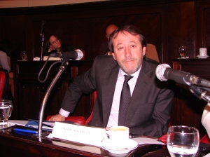 Patricio García, Presidente de la Comisión de Presupuesto e Industria.